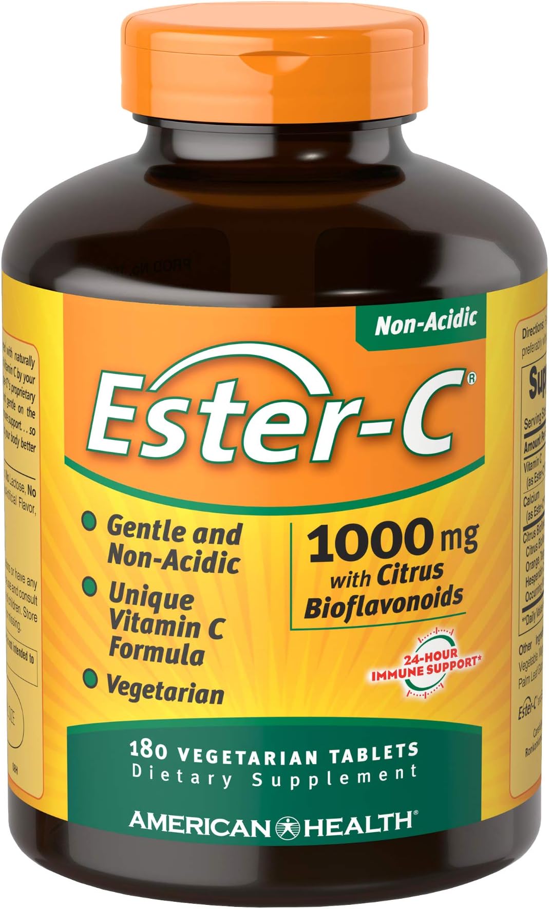Ester-Vitamin C with Citrus Bioflavonoids 1Vitamin 000 Milligrams 180 Veg Tabs