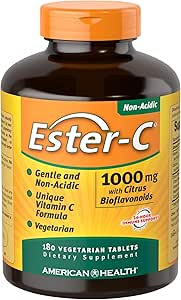 Ester C 1000mg with Citrus Bioflavonoids, 180 tablets