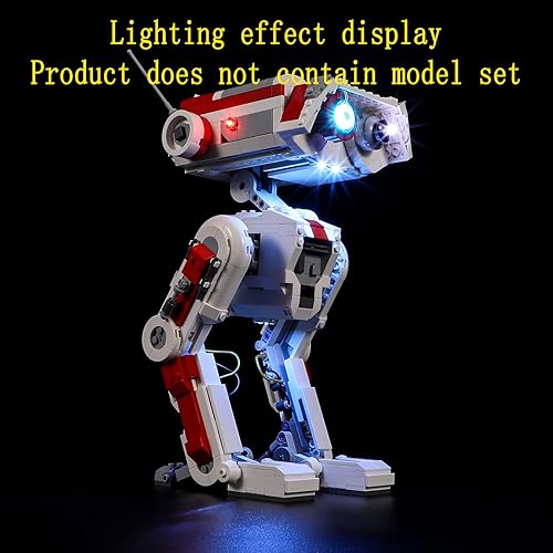 Miniatura 8 de GEAMENT Kit de luces LED compatible con Lego BD-1 - Juego de iluminación para modelo de construcción 75335 (juego de modelos no incluidos)