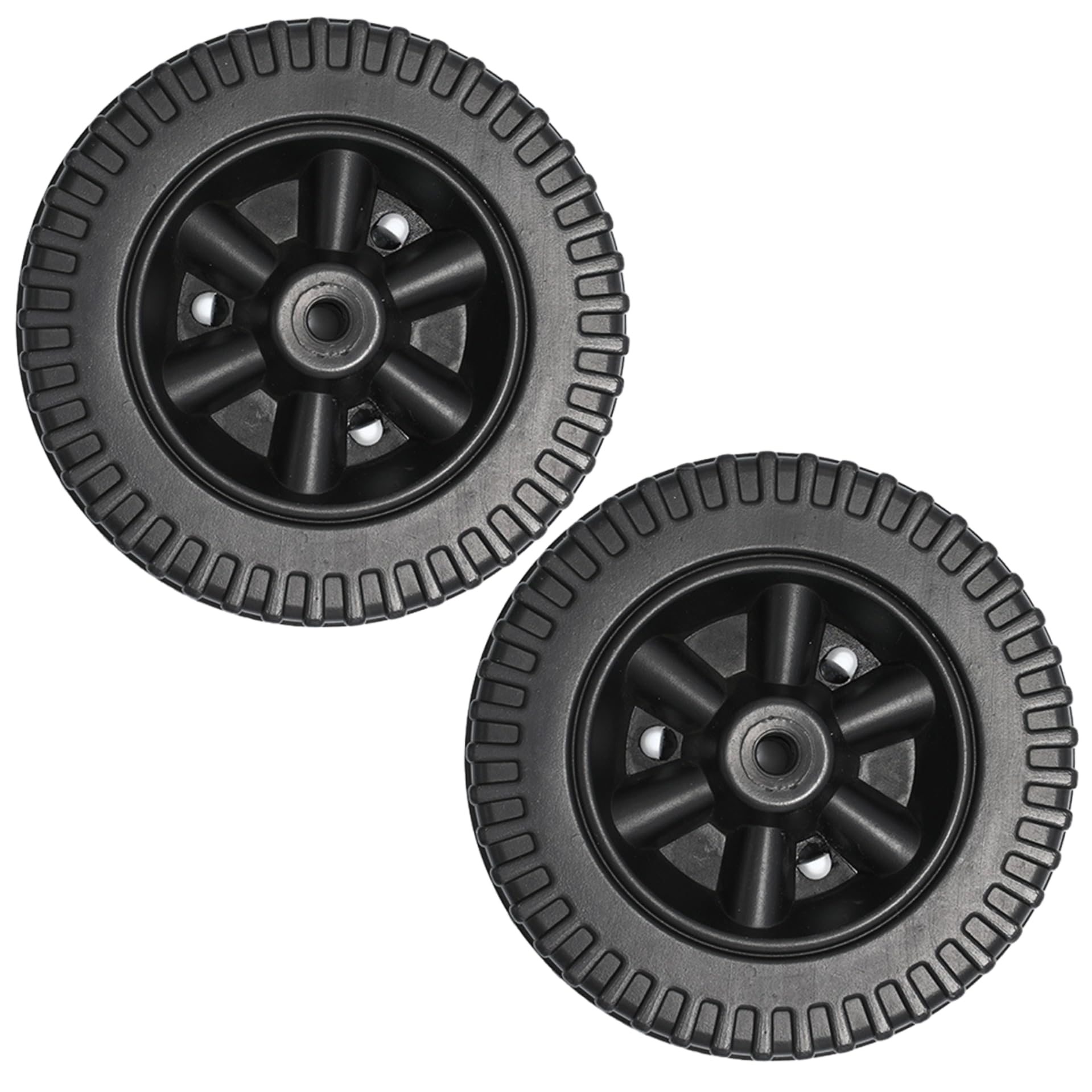 2 ruote per griglia di ricambio da 6 pollici resistenti al calore e all'usura, ruote per griglia per barbecue resistenti, facili da usare per forniture per grigliate all'aperto