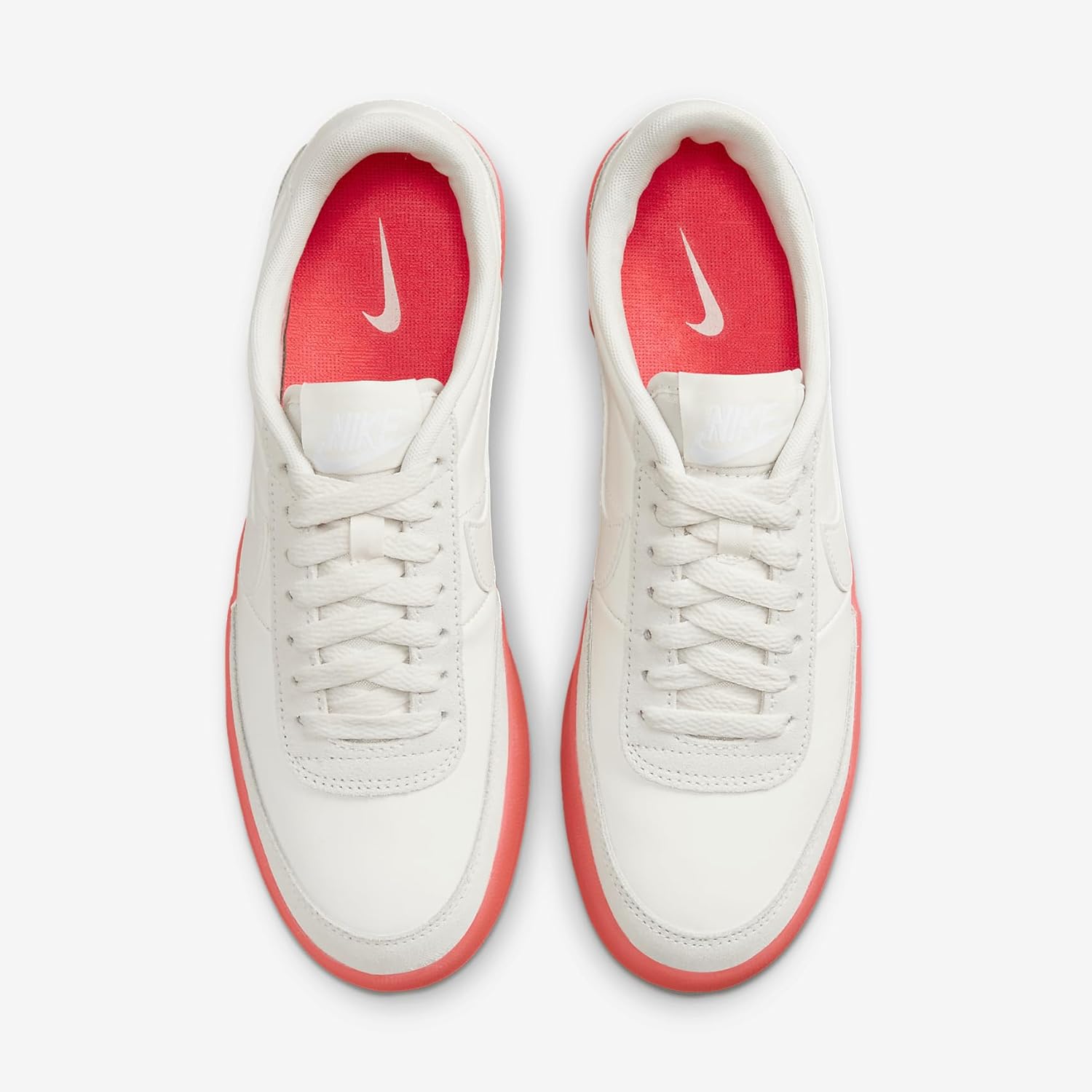 Nike Killshot 2 Women's Shoes (HV0944-133, Sail/Flash Crimson/White/Sail) Size 7.5 - Image 4
