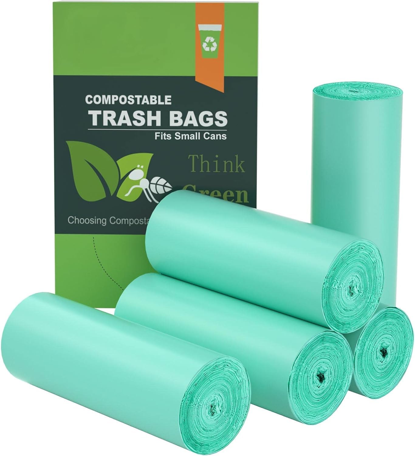 AYOTEE 200 Counts Mini Compostable Trash Bags