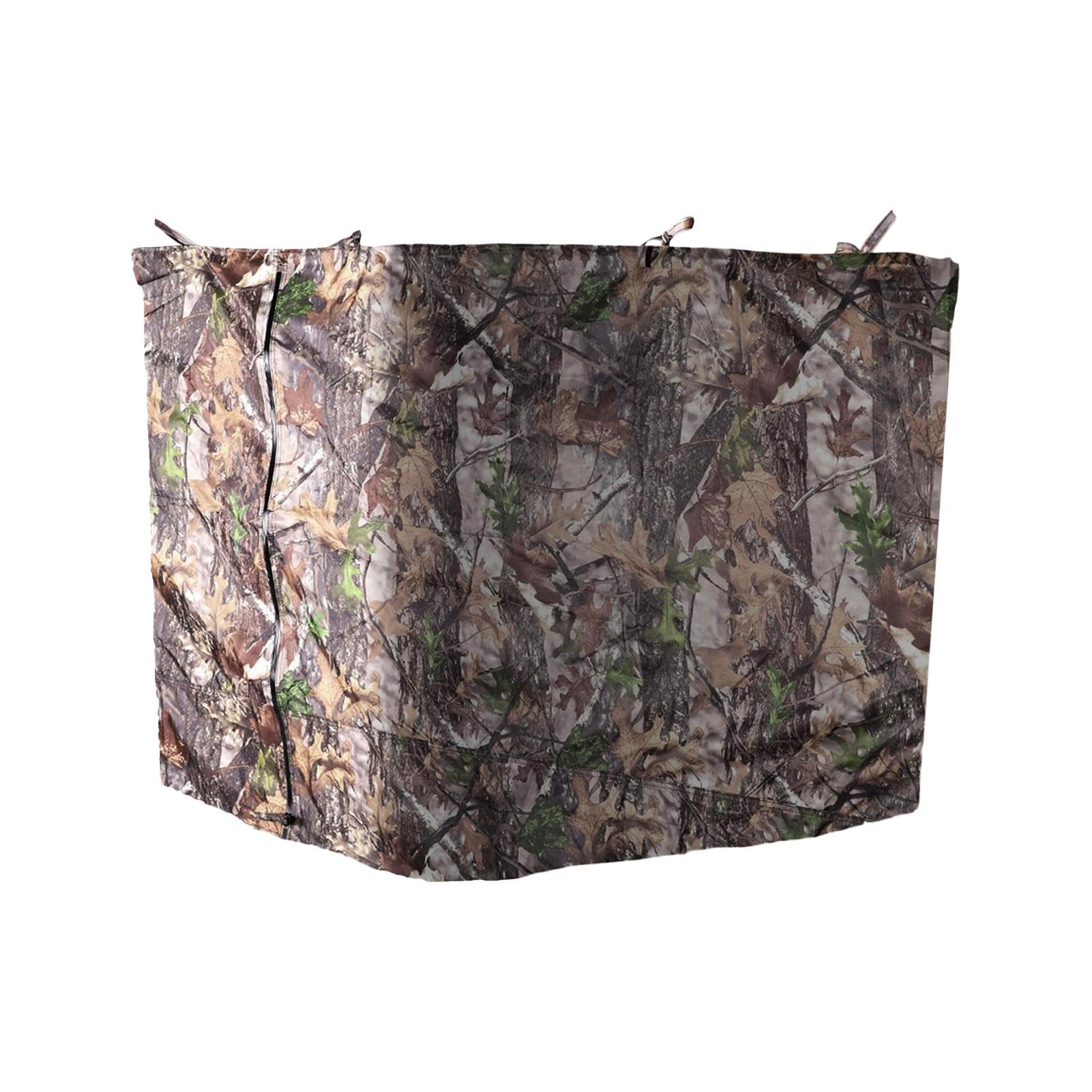 scyca Hunting Blinds for Tree Stands - Invisible Hunting Tree Stand Covers Deer Blind Kit - Weatherproof Deer Stand Cover Tree Ladder Stand Blind Kit for Outdoor Hunting