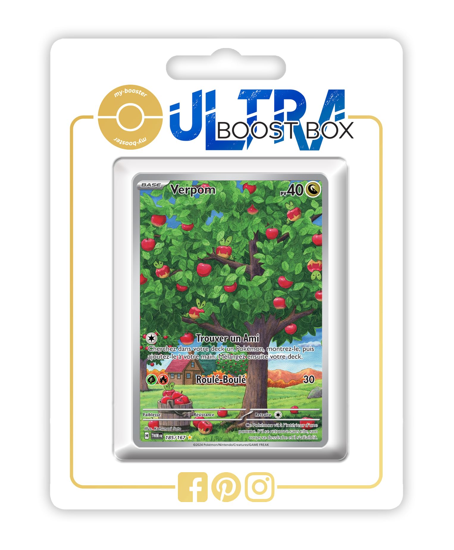 Simiabraz 173/167 Alternative Pokémon Secret Gallery - Ultraboost X Scarlet and Violet 6 - Twilight Masquerade Box of 10 French Pokémon Cards