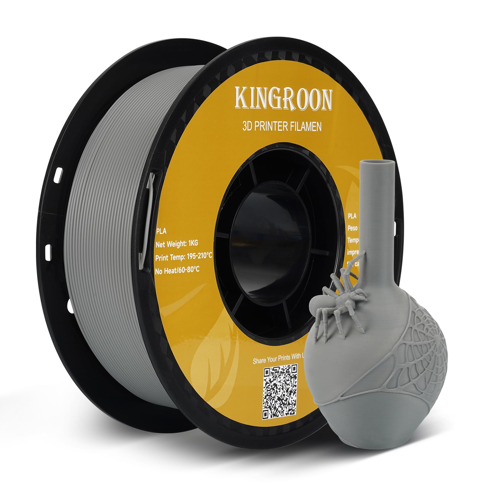 kingroon 3D Printer Filament PLA 3D-Druckerfilament