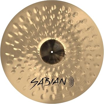SABIAN 22 HHX MAX Ride Cymbal 22 Inch, Natural Finish