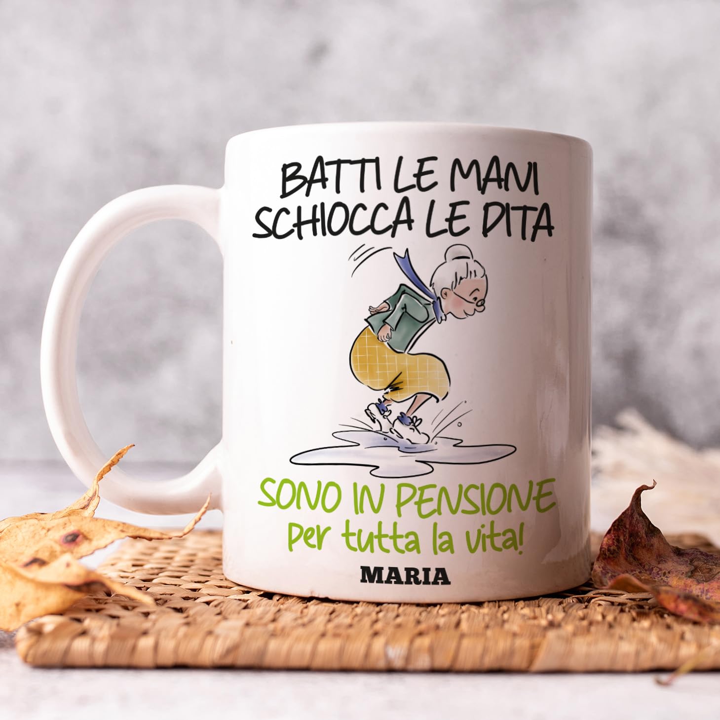 Papa Est, tazza personalizzata, regalo papà, tazza nonno, regalo nonno, nuovo regalo per bambini, regalo annuncio gravidanza, nuovo nonno - Italia
