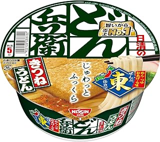 どん兵衛 きつねうどん (東) 日清食品 カップ麺 96g×12個