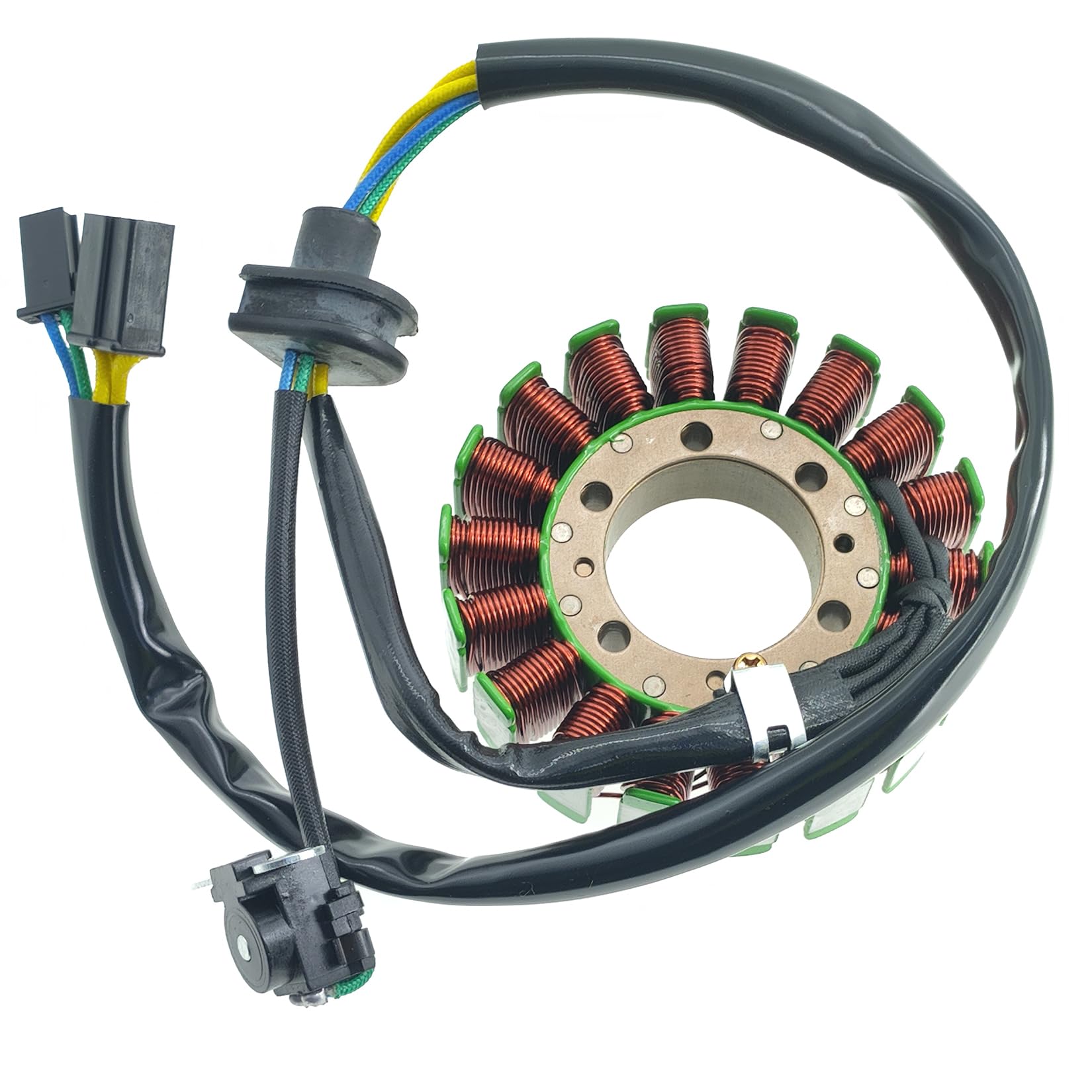 RESV Statore bobina di accensione per AN250 AN Burgman 250 1998 1999 2000 2001 2002 AN400 AN Burgman 400 1999 2000 2001 2002 32101-14F20-000 3210114F20000 Magneto Stator Coil