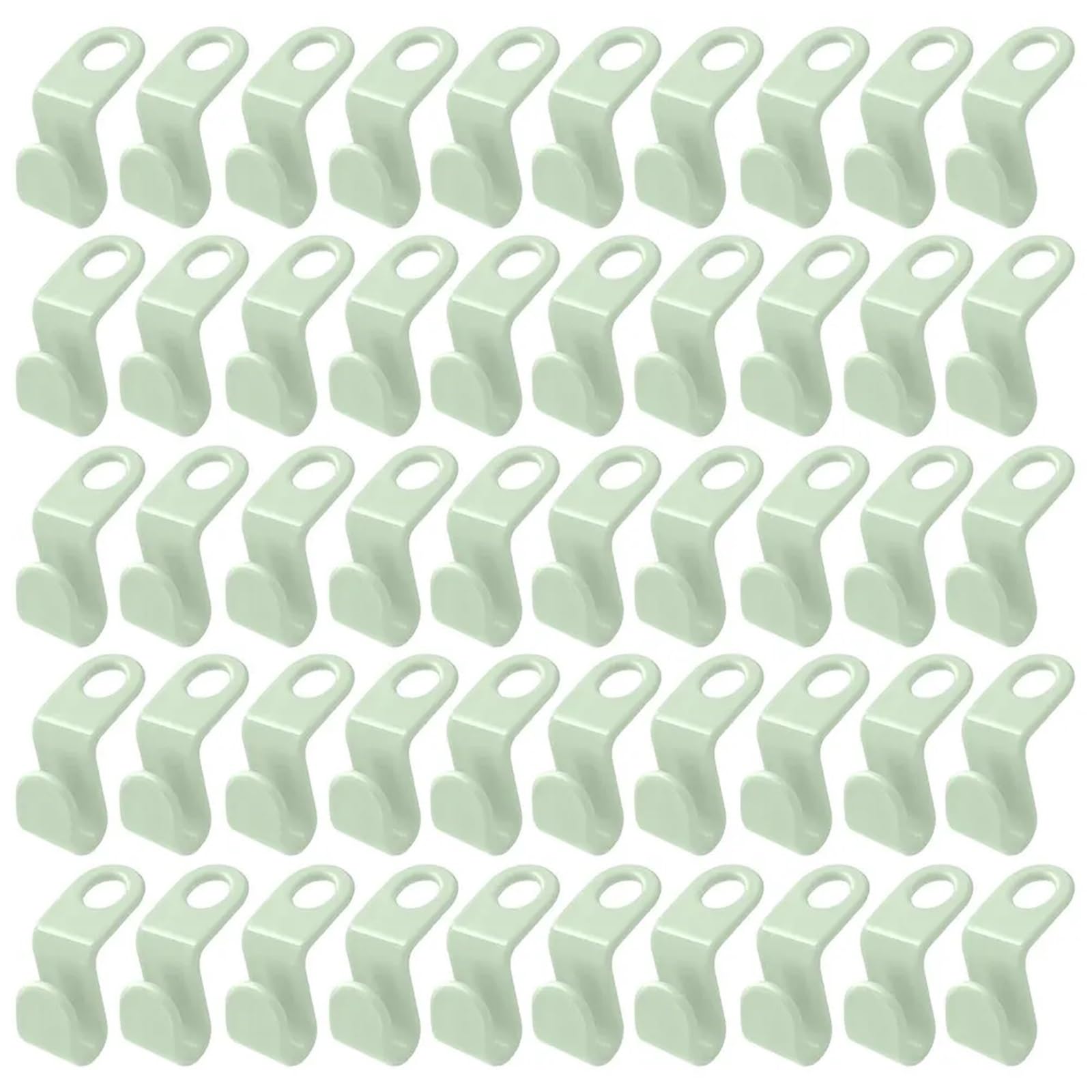 Hangers for Clothes Space Savers 260Pcs Clothes Hanger Connector Hook(Green)