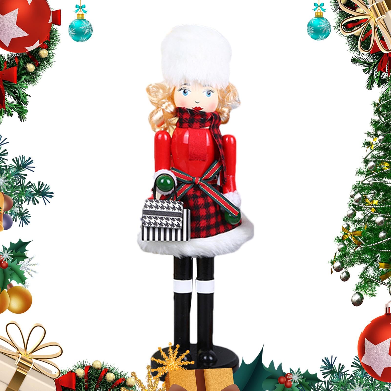 Amazon.co.jp: 暖炉の女性くるみ割り人形、hristmas くるみ割り人形