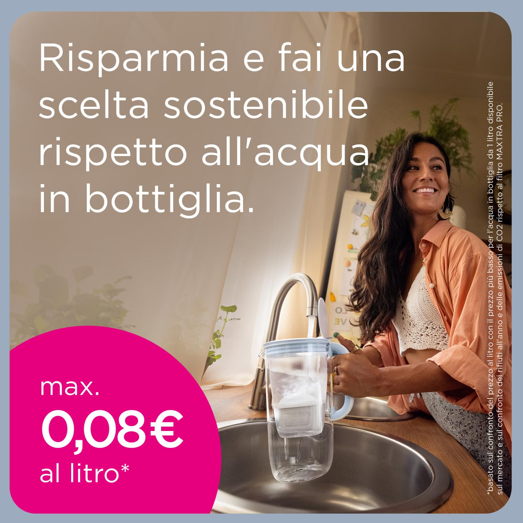 BRITA MAXTRA PRO Limescal Expert filtr wody do kranu 4 sztuki - dodatkowa redukcja kamienia i idealny do gorących napojów, oryginalny filtr kompatybilny z dzbankiem na wodę z filtrem BRITA