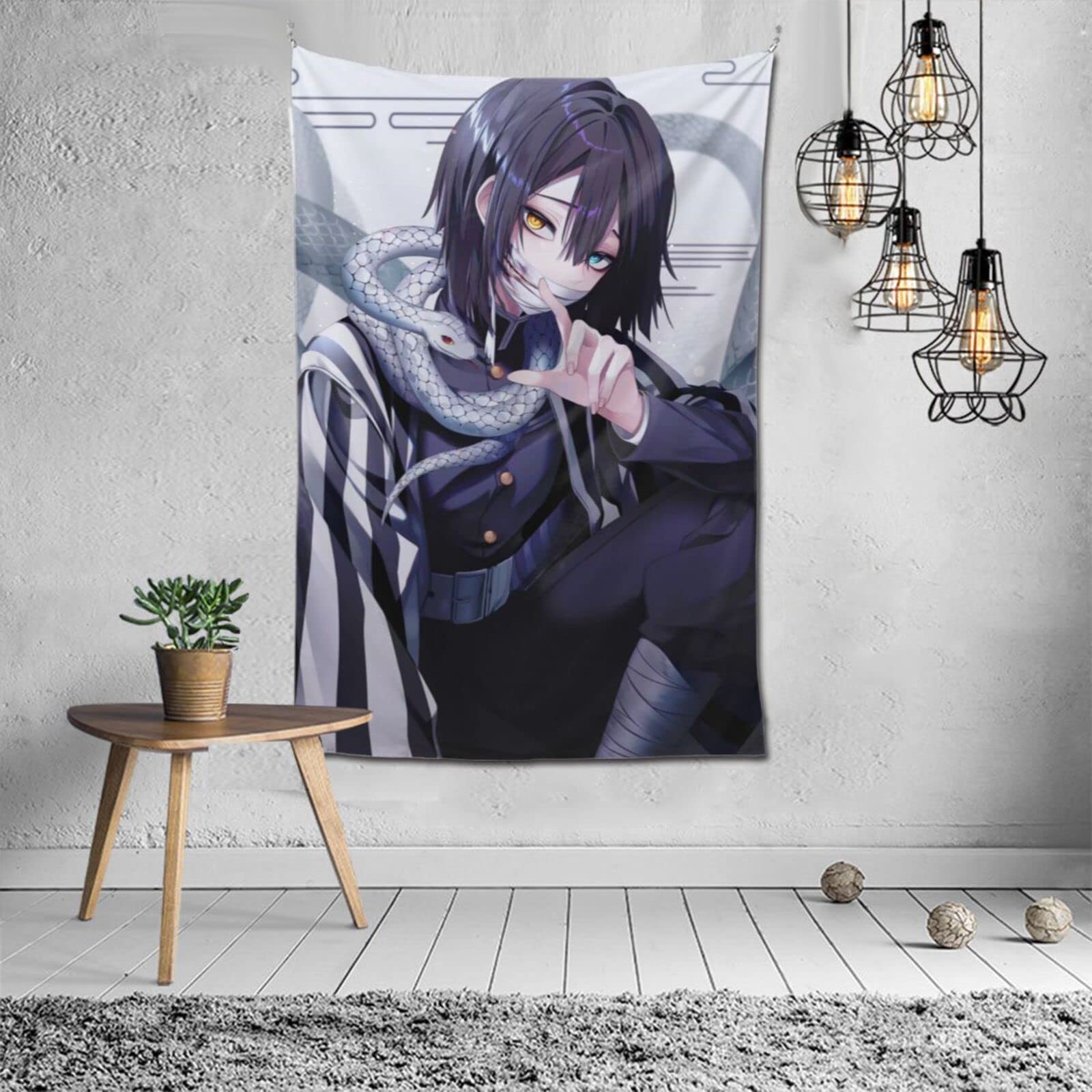 鬼滅の刃 柱展 キービジュアル等身大タペストリー 伊黒小芭内 鬼滅の刃 柱展 キービジュアル等身大タペストリー 伊黒小芭内