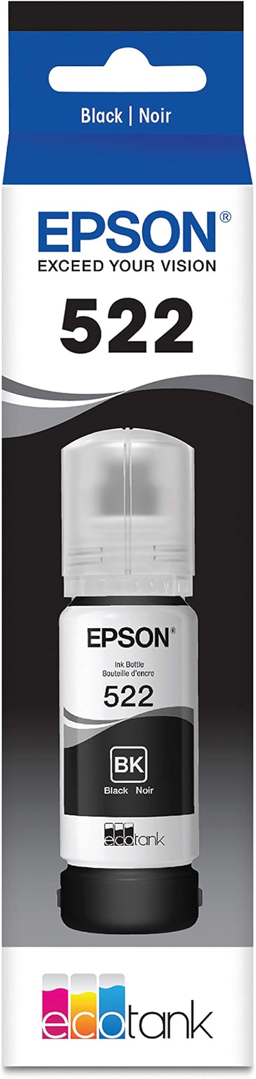 Amazon.co.jp Epson(エプソン) T522120 EcoTank(エコタンク) インクボトル ブラック (EcoTank
