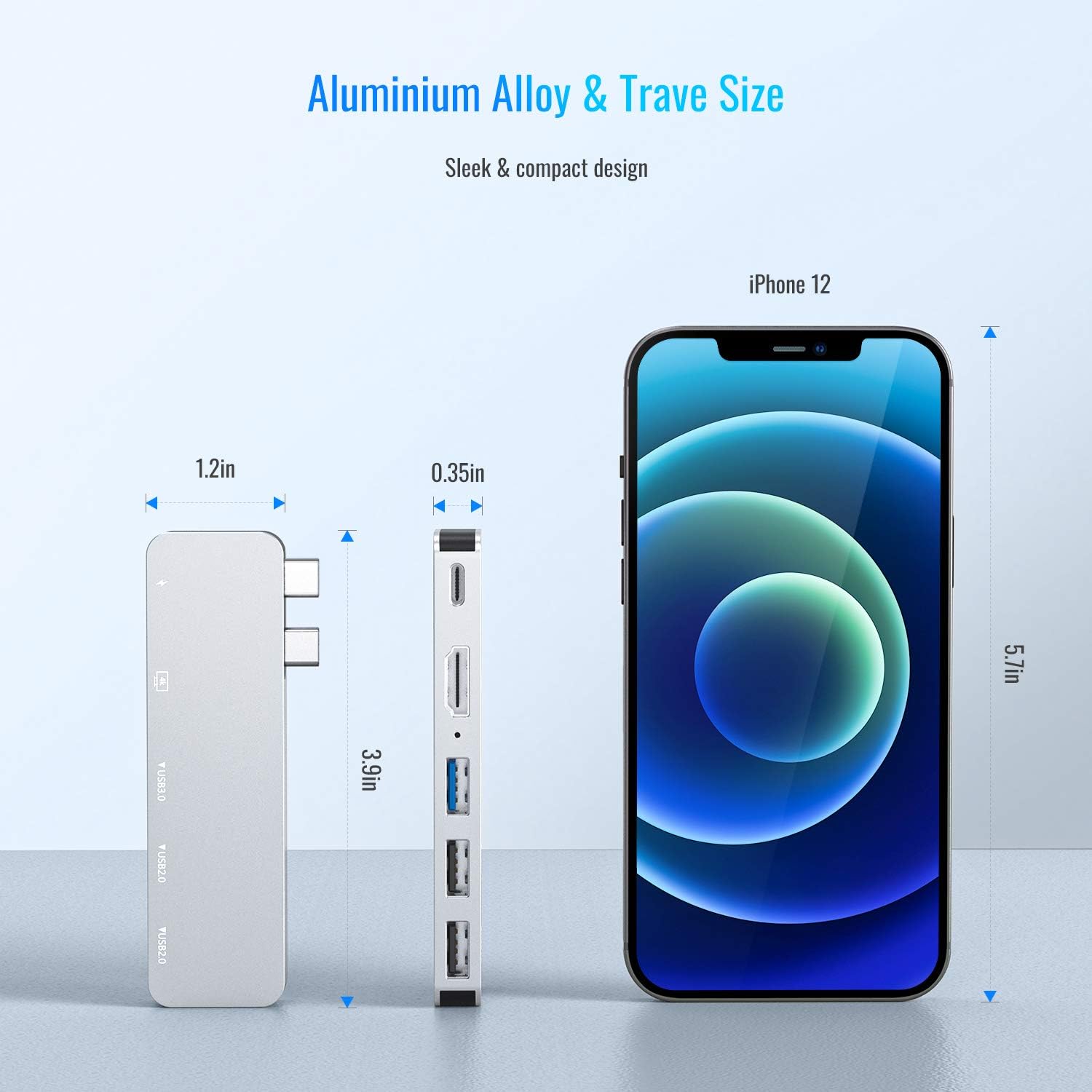 USB C Adapter MacBook Pro HDMI Accessories, MacBook Air Type C Hub USB Adapter with 4k HDMI, Thunderbolt 3 USB C Power Delivery for MacBook Pro 13" 15" 16" 2021-2016, MacBook Air 2021-2018 : Electronics