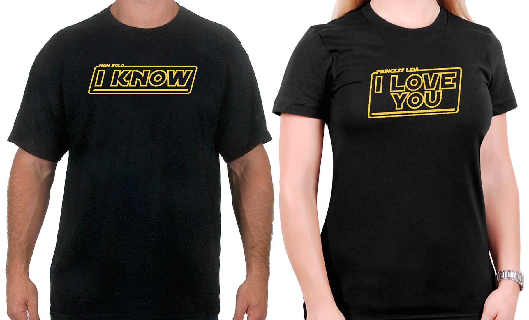 I Love You. I Know - Matching Couples T-Shirt Set