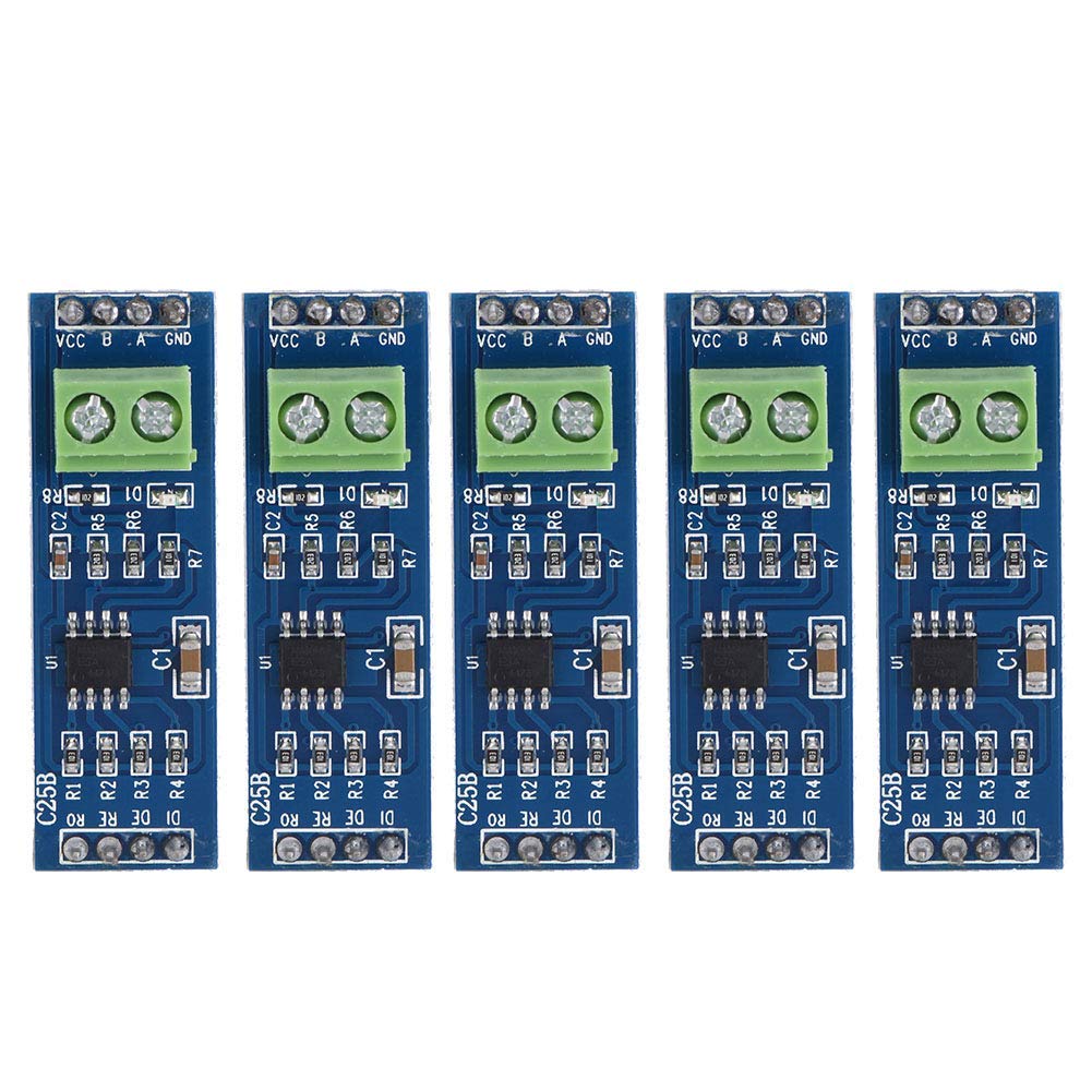 RS-485 Adapter Module- TTL to RS-485 Module RS-485 Converter Module RS-485 Module for Raspberry Pi 5pcs