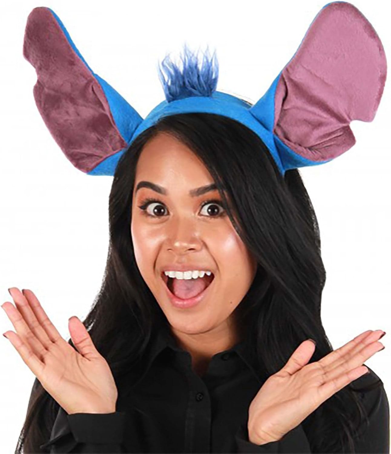 Disney Lilo & Stitch Stitch Headband for Adults & Kids - Plush Character Ears Costume Accessory - Officially Licensed