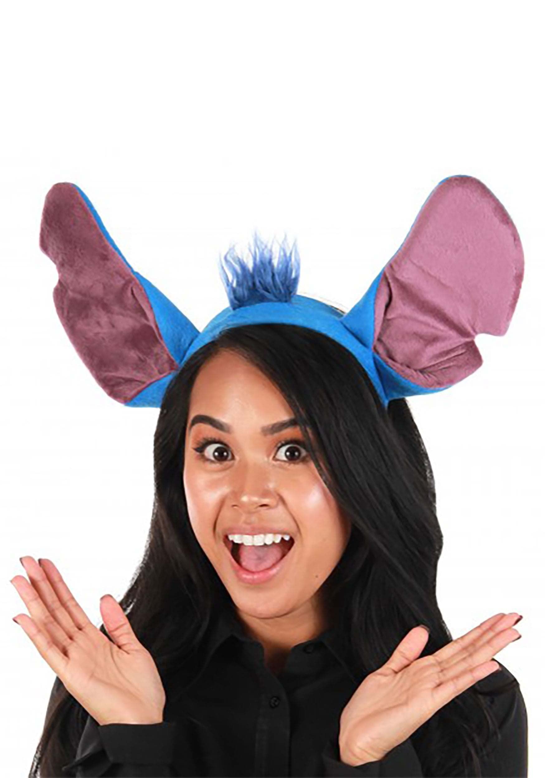Disney Lilo & Stitch Stitch Headband for Adults & Kids - Plush Character Ears Costume Accessory - Officially Licensed