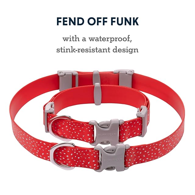 Foto 4 de 8 de RUFFWEAR Correa Ajustable para Perros Resistente al Agua y los Malos Olores, 20"-26", Rojo Zumaque