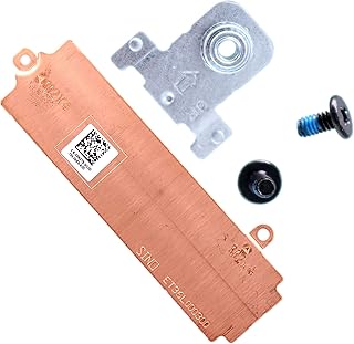 Deal4GO Slot 2/Slot 1 M.2 2280 SSD Heatsink 26X1Y w/Support Bracket MHKK8 Set for Dell Alienware M15 R5 Ryzen Edition M15 R6