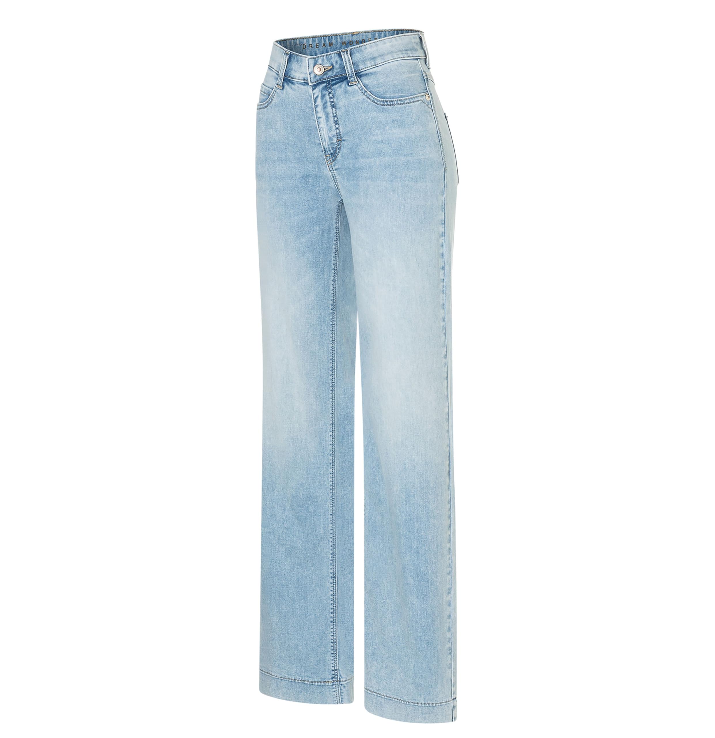 MAC Jeans - Dream Wide, Dream Wonder Light Denim - Wide Fit - 5441-90-0351L-D237 - blau