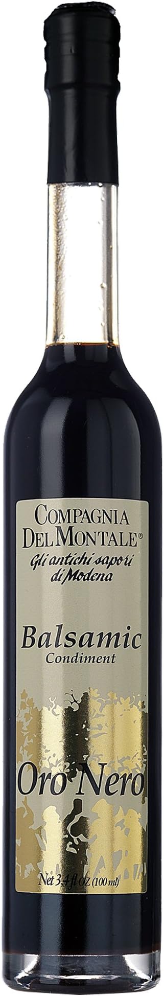 Compagnia Del Montale Balsamic Vinegar, Oro Nero, 3.4 Ounces