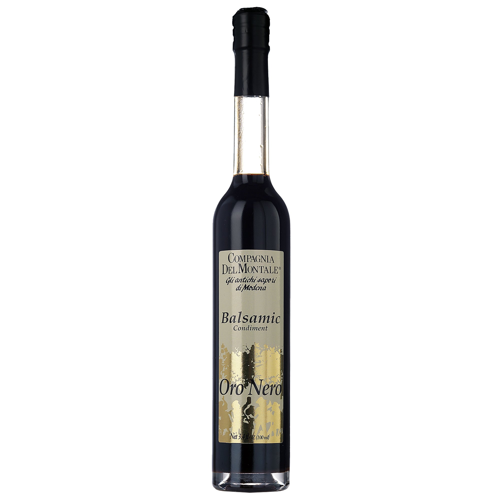 Compagnia Del Montale Balsamic Vinegar, Oro Nero, 3.4 Ounces
