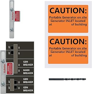 Generator Interlock Kit Compatible with Square D Generator Interlock Kit for Homeline Meter Main 150 or 200 amp Breaker (SD200SA)