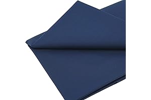 MasterFAB Navy Cotton Fabric by The Yard for Sewing