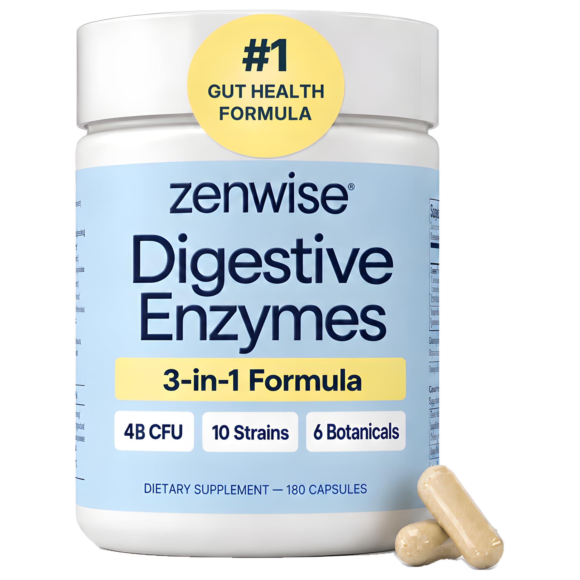 Zenwise Digestive Enzymes 180 ct
