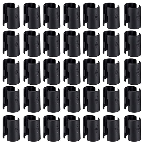 Apoulin 50Pack Wire Shelf Clips - 25 Pairs Wire Shelving