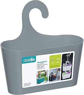 stardis Panier de douche Bleu avec crochets pour suspendre étagère de douche