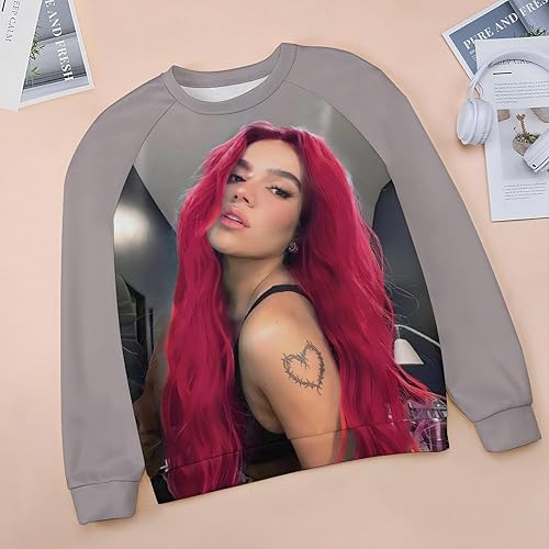 Miniatura 3 de PAPERBAGS Sweatshirt Womens Graphic Crewneck Long Sleeve Sweatshirts Casual Pullover Tops