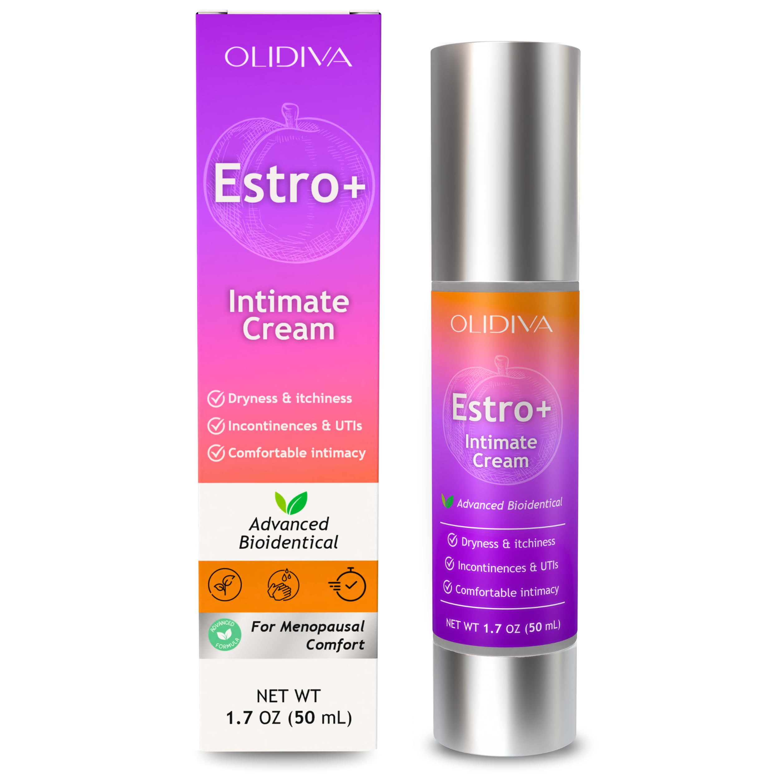 Amazon.com : Olidiva Bioidentical Estriol Cream for Women