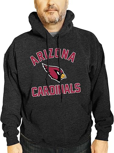 Miniatura 379 de Team Fan Apparel - Sudadera con capucha para adultos de NFL Gameday, mezcla de algodón y vellón de poliéster, abrígate y representa a tu