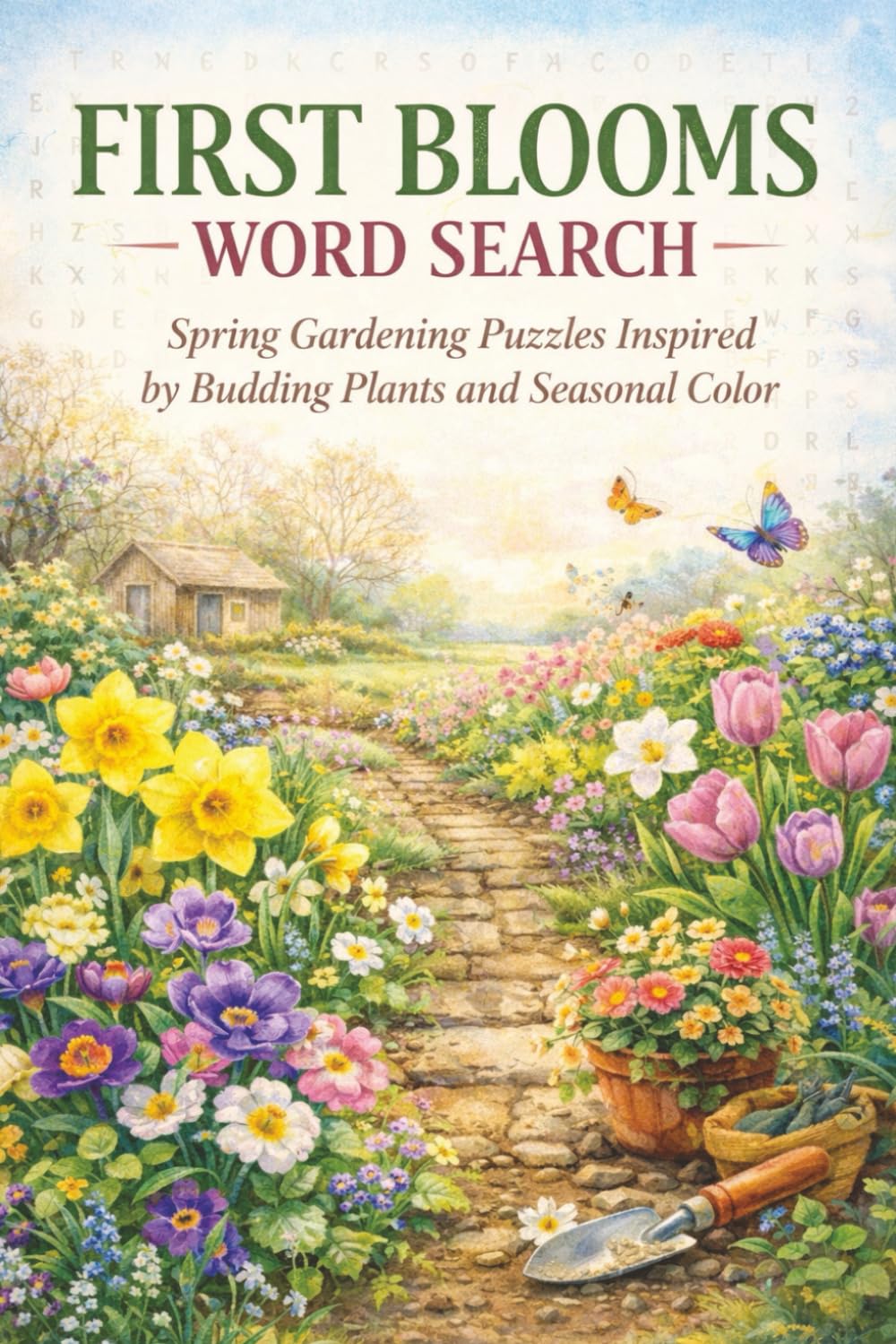 First Blooms Word Search: Spring Gardening Puzzles Inspired by Budding Plants and Seasonal Color