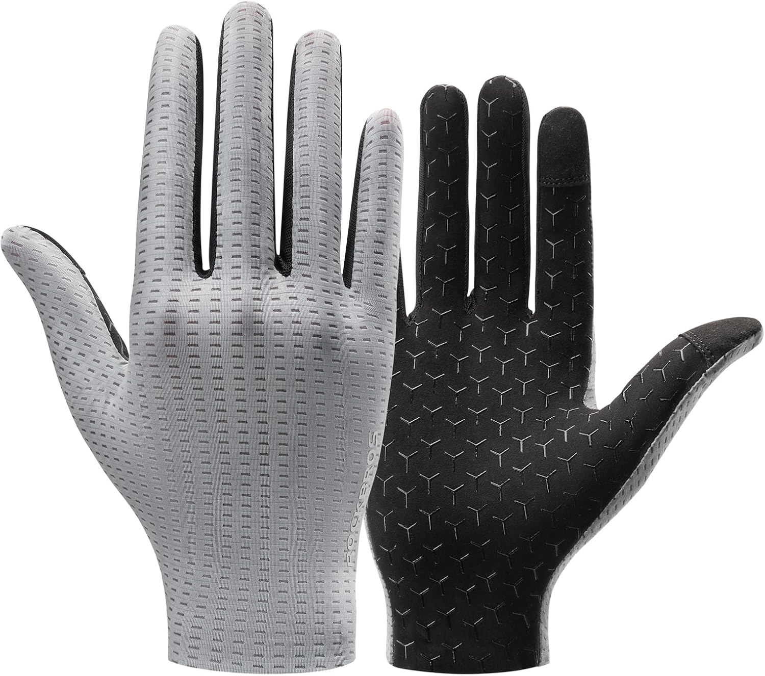 ROCKBROS Cycling Gloves Mountain Bike Gloves Full Finger Cycling Gloves Anti-Slip Bicycle Gloves for Men Women Cycling Sports