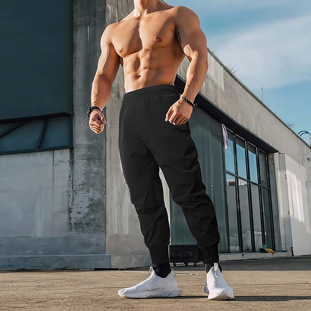 トレーニングウェア パンツ ブラック Lサイズ ランニングウェア KALENJI RUN DRY ランニングクロップドパンツ7