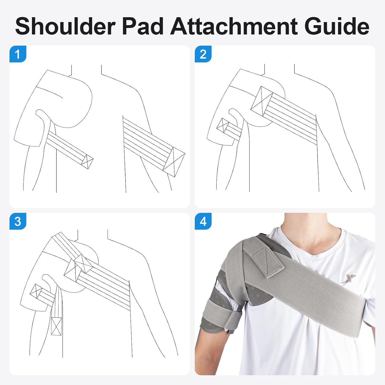 Cold Therapy Machine for Shoulder After Surgery with Programmable Timer Looped Panel, Ice Machine for Shoulder Rotator Cuff Replacement Recovery Pain Relief