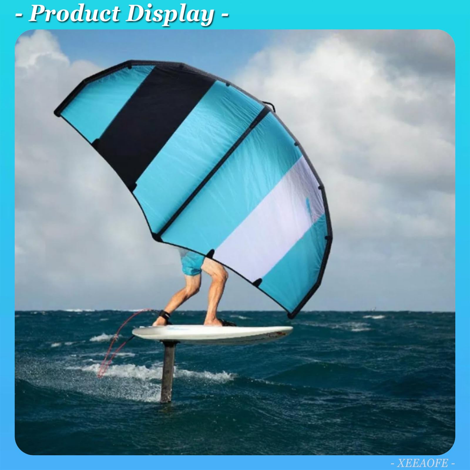 Wind Wingfoil e Tavola Hydrofoil con Hydrofoil, Tavola Hydrofoil Gonfiabile con Wind Wing Foil Gonfiabile e Hydrofoil, per Sport Acquatici all'aperto