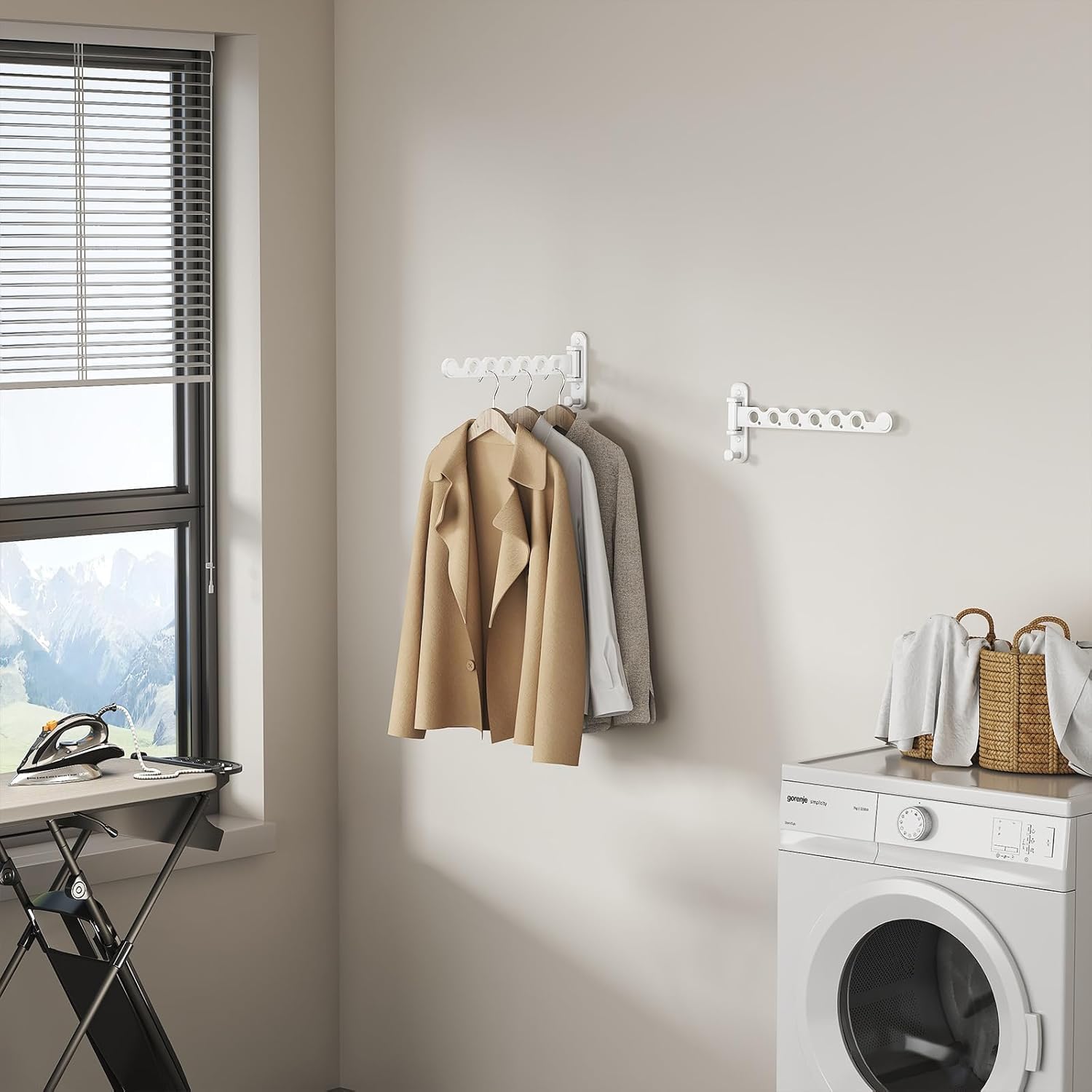 Birdeem Séchoir à Linge Portable Multifonctionnel pour Maison et Voyage, Séchoirs Pliants pour Intérieur et Hôtel