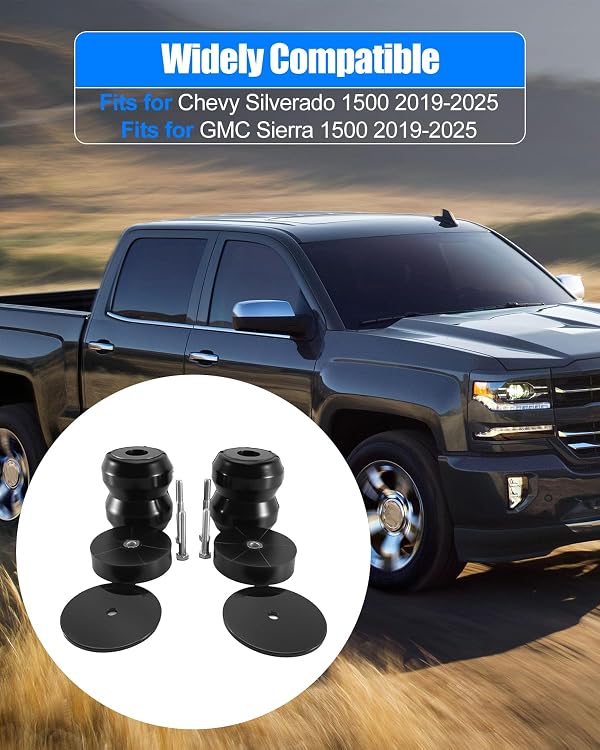 Rear Bump Stops Fits for Chevy Silverado 1500 GMC Sierra 1500 2019-2025 by WMJNH - Used condition - Image 5