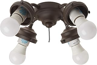 Hunter 99143 - Juego de cuatro luces, bronce