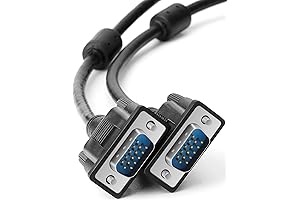 1.5FT 15 PIN High Resolution VGA to VGA Cable