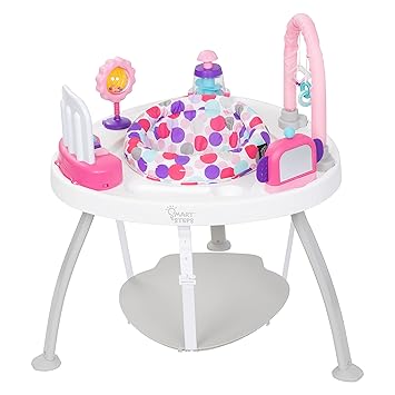 Baby Trend 3-in-1 Bounce N' Play Activity Centre Plus, Princess Pink