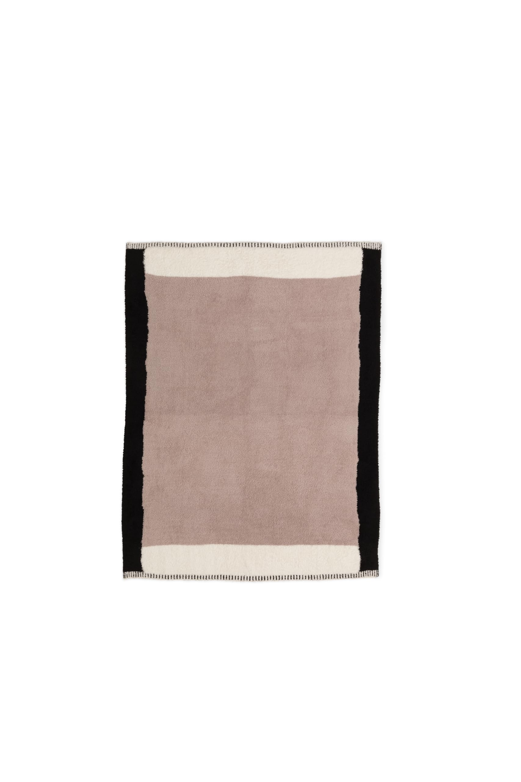 Barefoot DreamsCozyChic® Colorblock Throw, Taupe Multi, 54"x72"