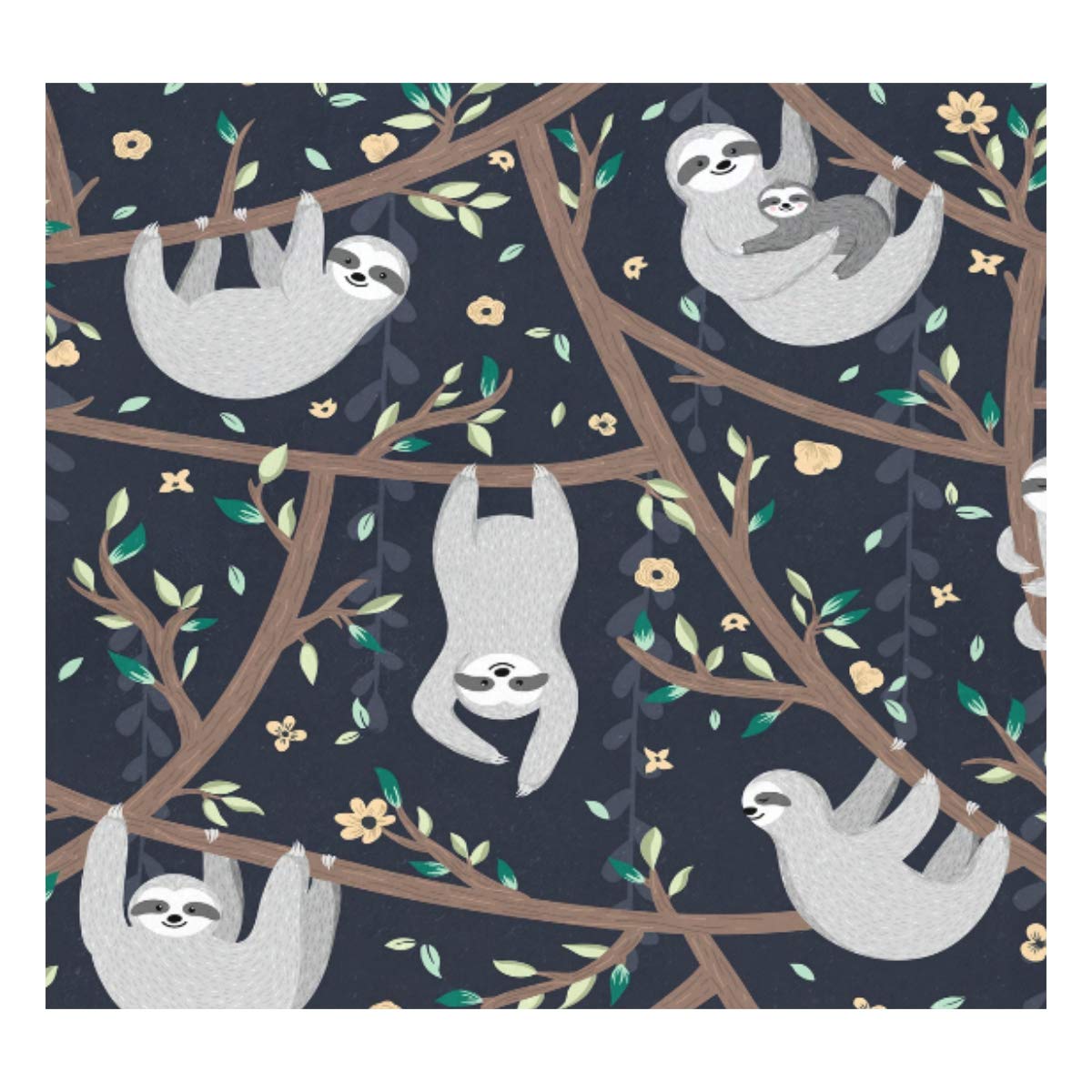 Taza de viaje aislada al vacío de acero inoxidable con doble pared a prueba de fugas, botella con diseño de árbol perezoso personalizado impreso en piel auténtica, termo de 500 ml
