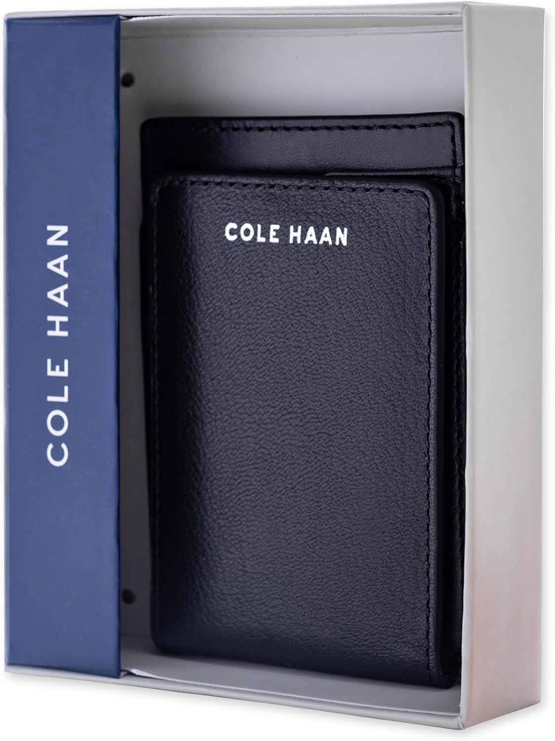 Cole Haan Men's Leather Slim Magnetic Front Pocket RFID Wallet - Image 7
