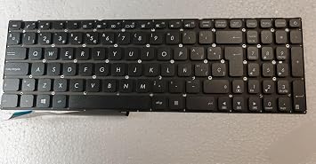Spanish Keyboard for Asus X541 X541U X541UA X541UV X541S X541SC X541SC X541N K541 K541UV K541UJ R541 R541U R541UJ A541 A541U A541UV D541 R541 VM592U VM592L